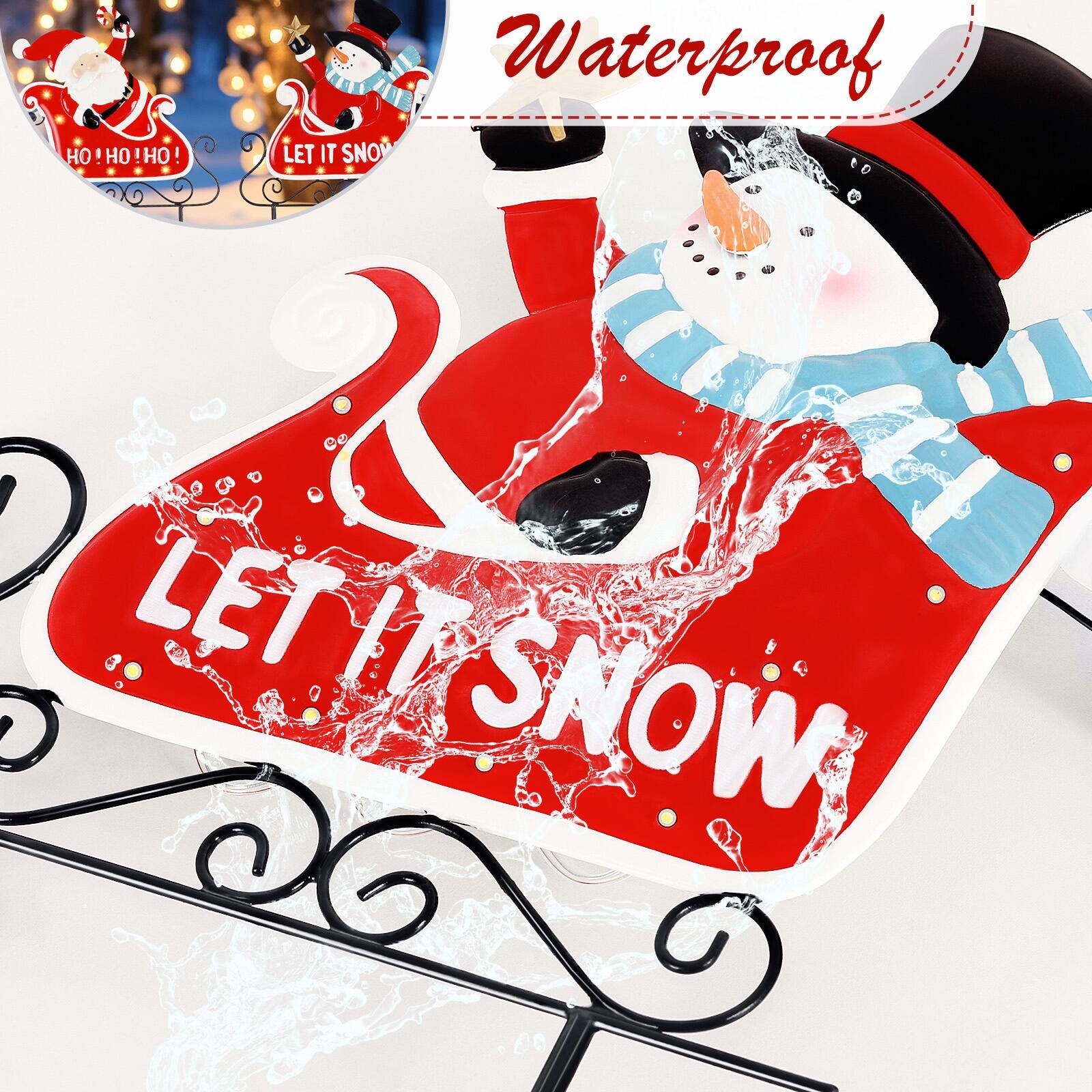OH!  
Waterproof  
LET IT SNOW  
LET IT SNOW  
2020 03