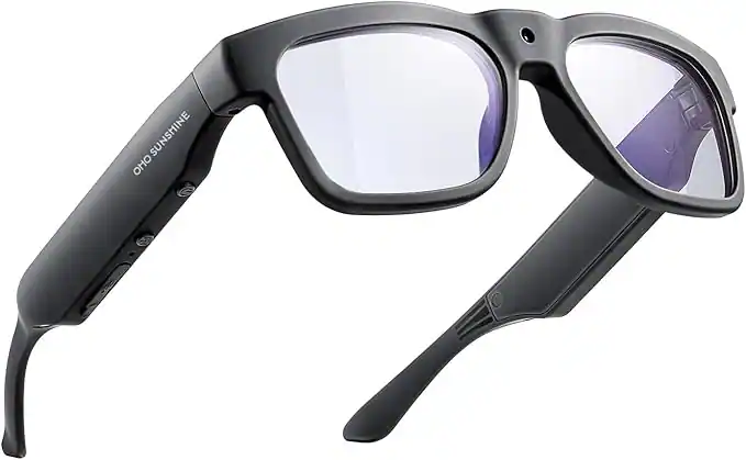 OhO sunshine All in One Smart Glasses, Photochromic Lens with Blue
