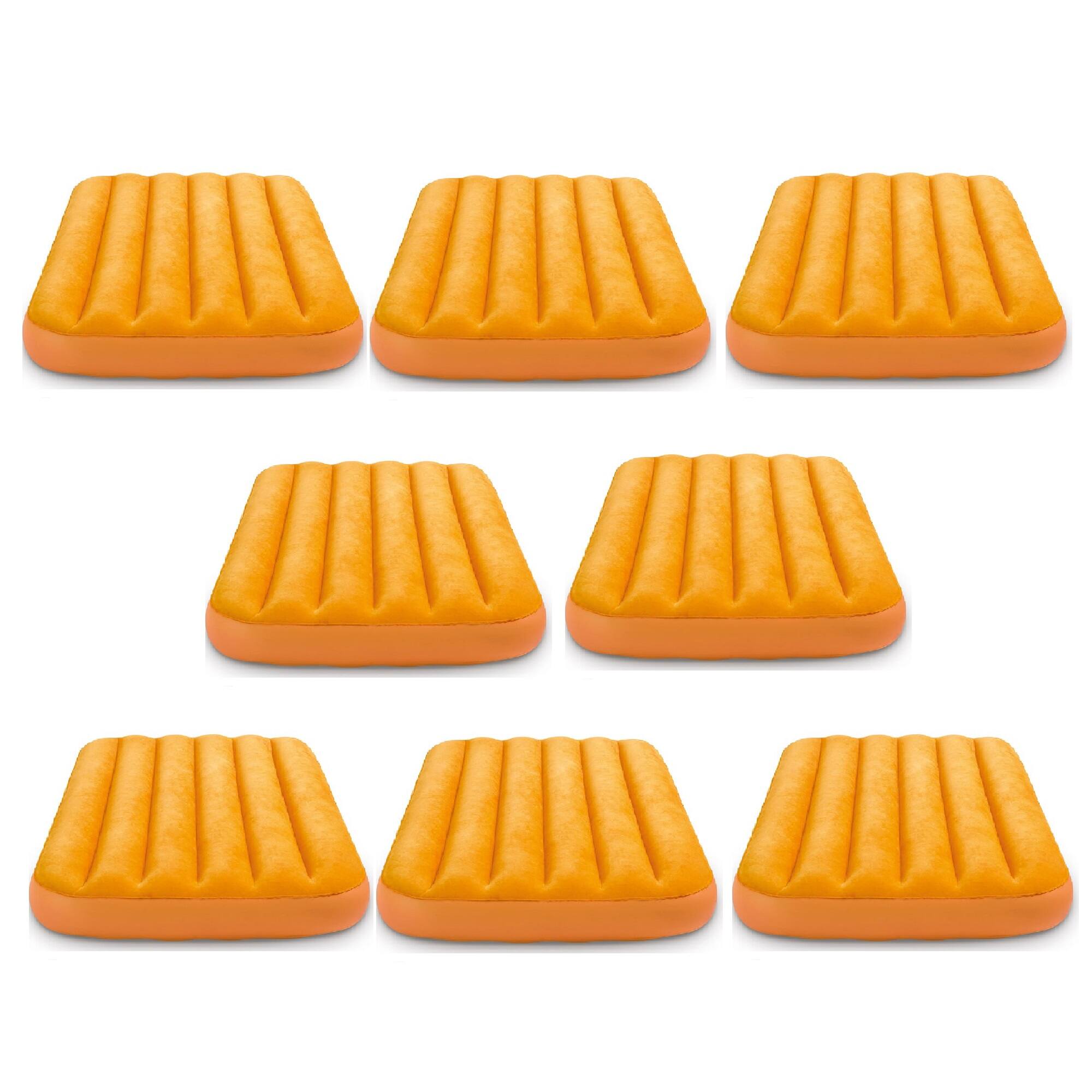 Alt View 4. Intex - Intex Cozy Kidz Bright & Fun-Colored Inflatable Air Bed w/ Carry Bag (8 Pack) - Blue or orange.