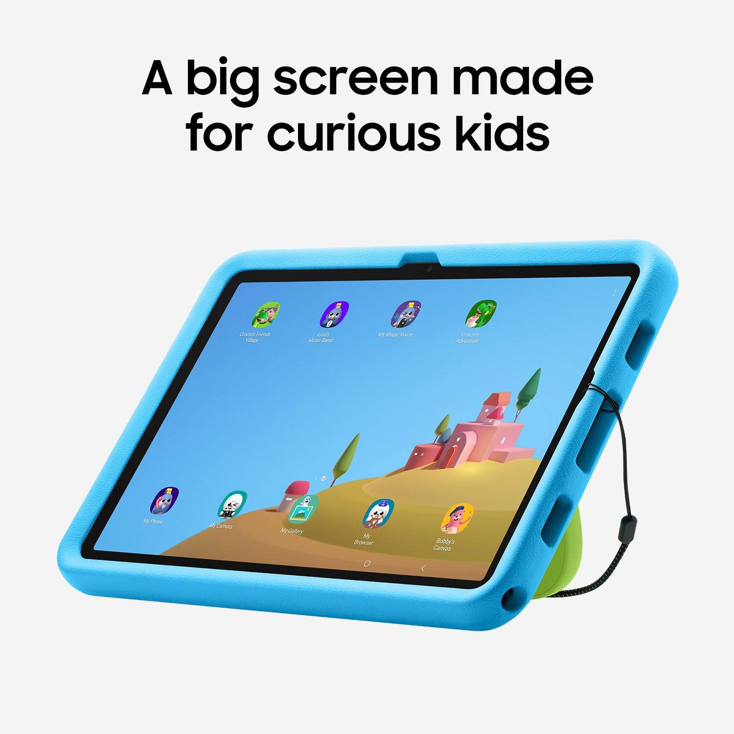 A big screen made for curious kids