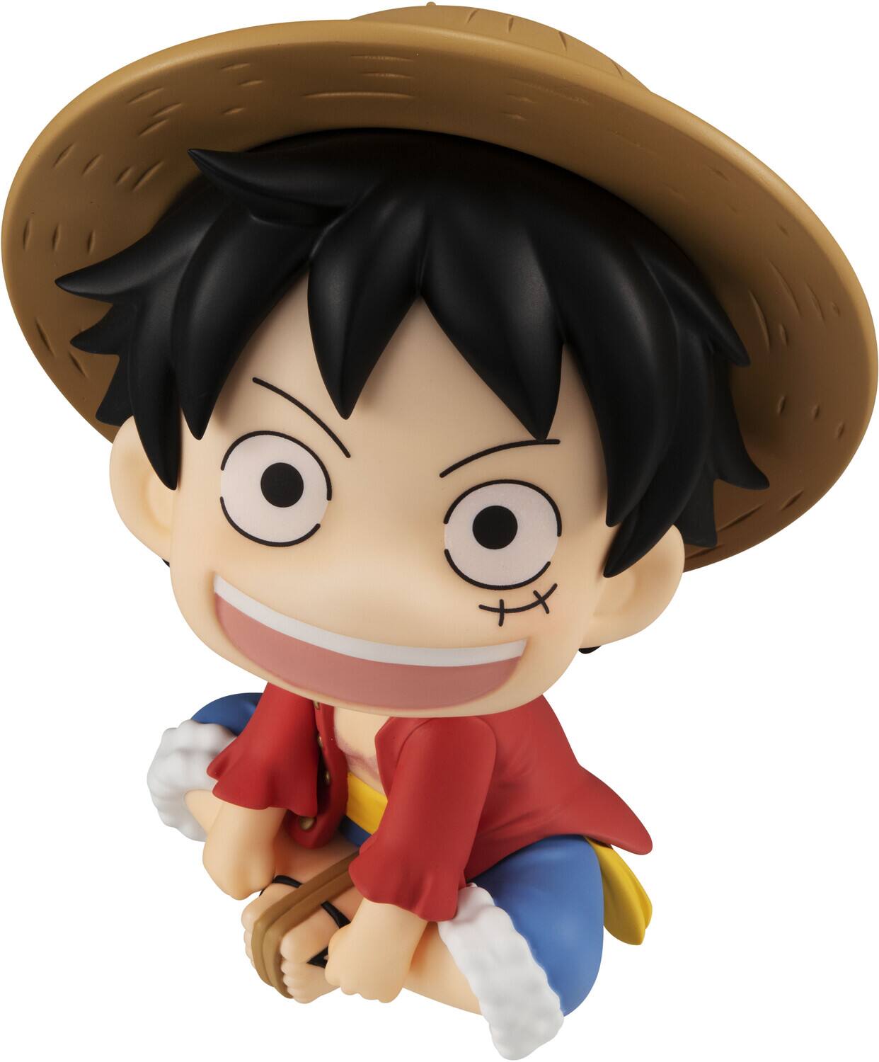 Alt View 2. Bandai - Megahouse One Piece Monkey D Luffy Lookup figure   - COLLECTIBLES - Multicolor.