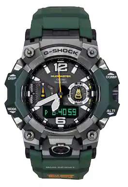 Casio - G-SHOCK Master Of G-Land Mudmaster Analog Digital Smartphone Link Dial Solar GWG-B1000-3A 200M Men's Watch - Black