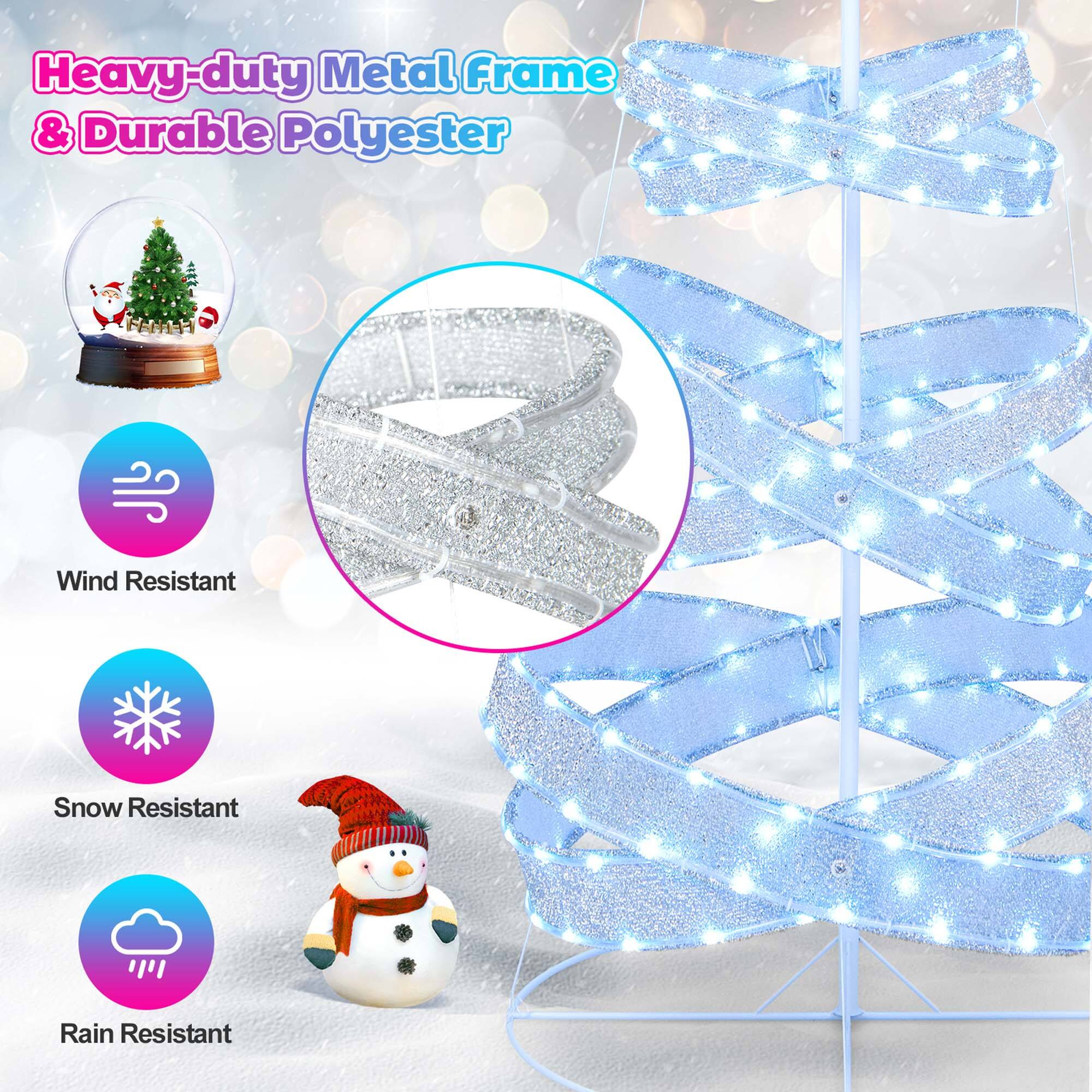 Heavy-duty Metal Frame & Durable Polyester Wind Resistant Snow Resistant Rain Resistant