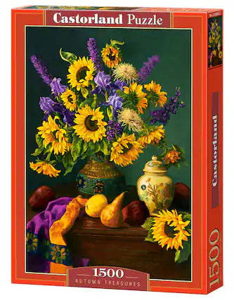 Castorland Puzzle, C-152063-2, 1500, AUTUMN TREASURES, Castorland, 1500, RNO