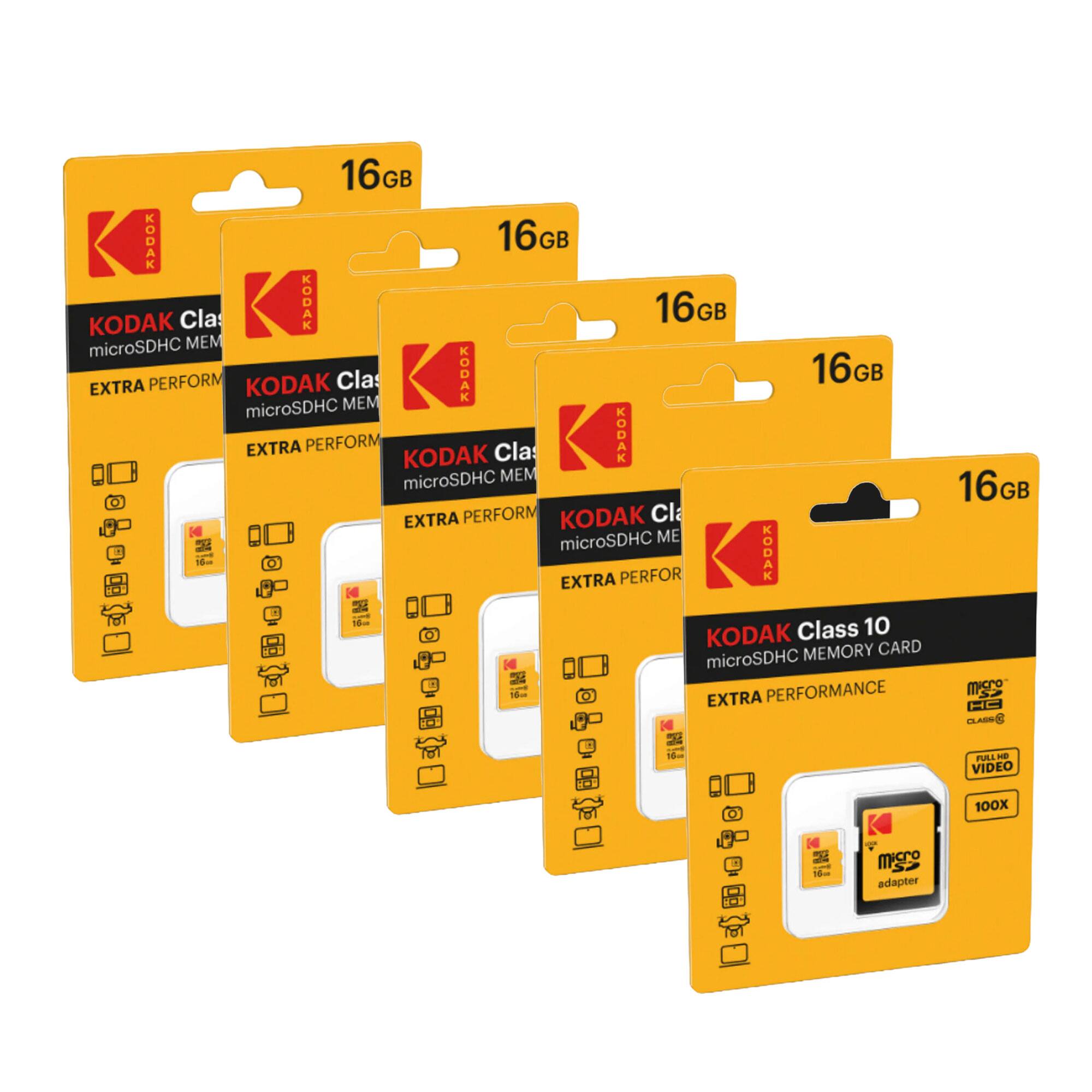 16GB KODAK 16GB KODAK Class 10 microSDHC MEM EXTRA PERFORM KODAK Class 10 microSDHC MEM EXTRA PERFORM KODAK Class 10 microSDHC MEM 16GB EXTRA PERFORM KODAK Class 10 microSDHC 16GB EXTRA PERFORM KODAK Class 10 microSDHC MEMORY CARD 100X VIDEO