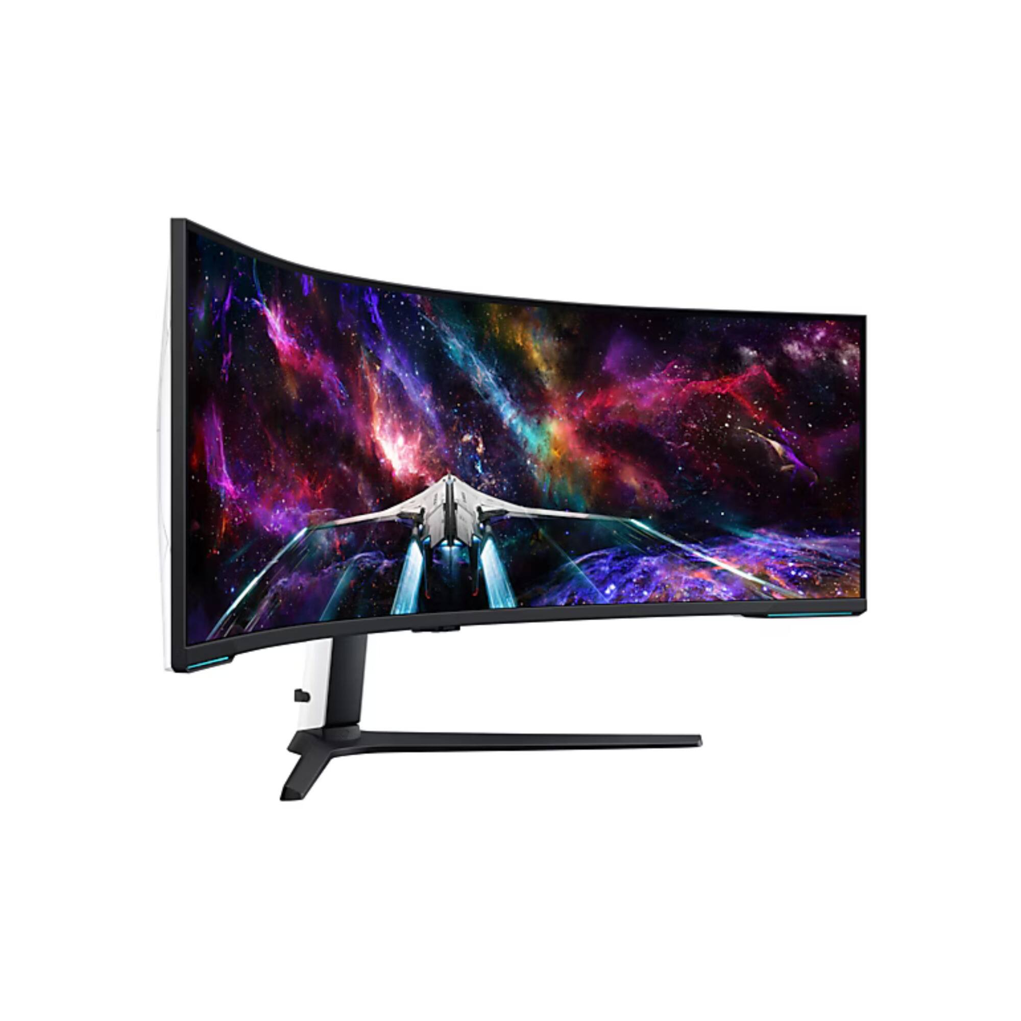 Back. Samsung - Samsung 57-Inch Odyssey Neo G9 G95NC Dual UHD Quantum Matrix Gaming Monitor.