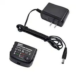 HQRP - 20 V Li-Ion Battery Charger for Black and Decker LDX120C LDX220SB SSL20SB LB20 LBX20 LBXR20