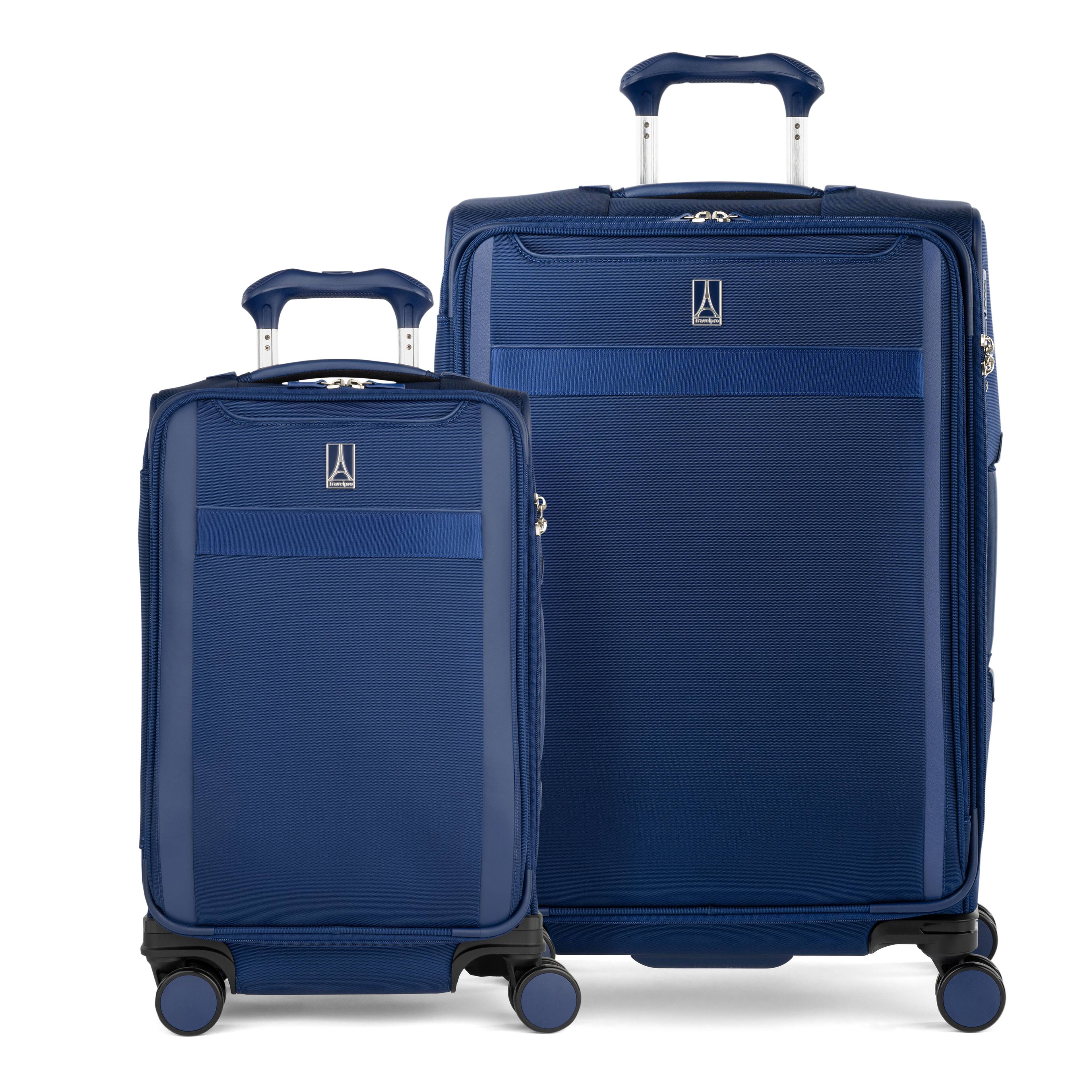 Travelpro - Versapack + Softside Carry-On & Medium Spinner Luggage Set - Estate Blue price history on PriceWatchPro