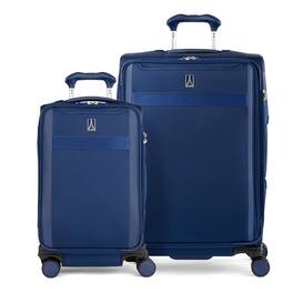 Travelpro - Versapack + Softside Carry-On & Medium Spinner Luggage Set - Estate Blue