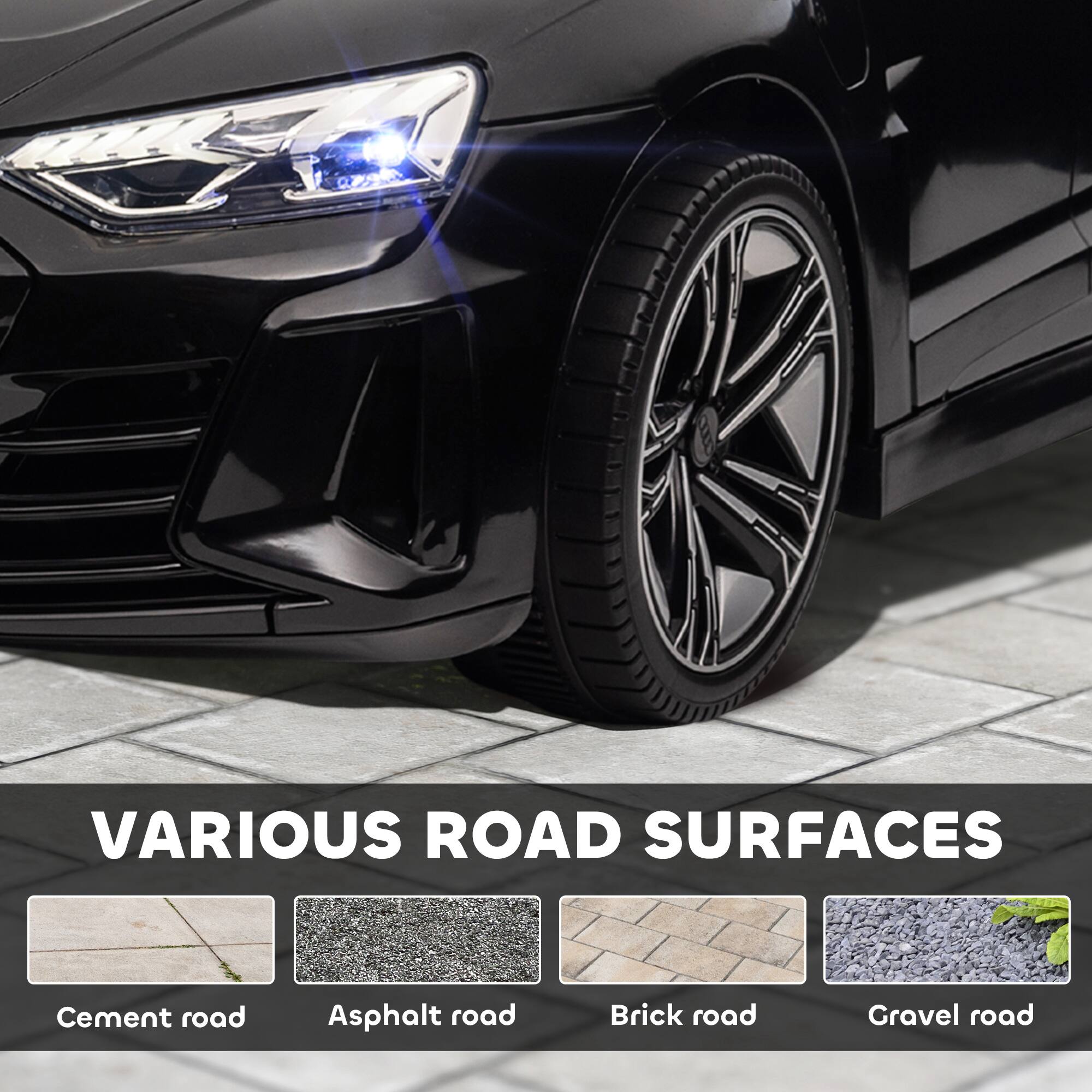 VARIOUS ROAD SURFACES

Cement road  
Asphalt road  
Brick road  
Gravel road