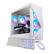 Front. iBUYPOWER - iBUYPOWER - Slate White Gaming Desktop PC -Intel Core Ultra 9 285, NVIDIA GeForce RTX 5070 12GB, 32GB DDR5 RGB,1TB SSD - White.