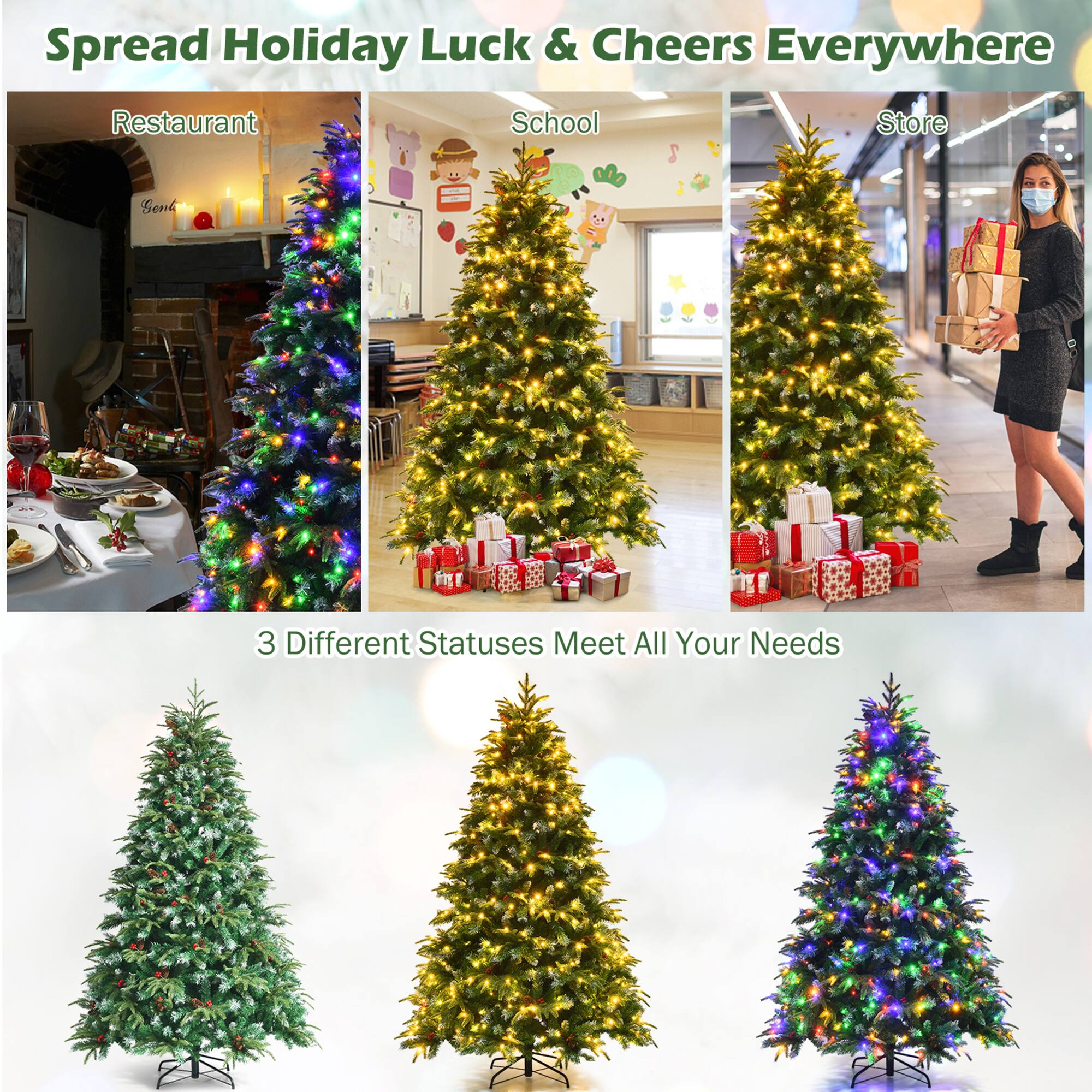 Spread Holiday Luck & Cheers Everywhere

Restaurant School Store

3 Different Statuses Meet All Your Needs