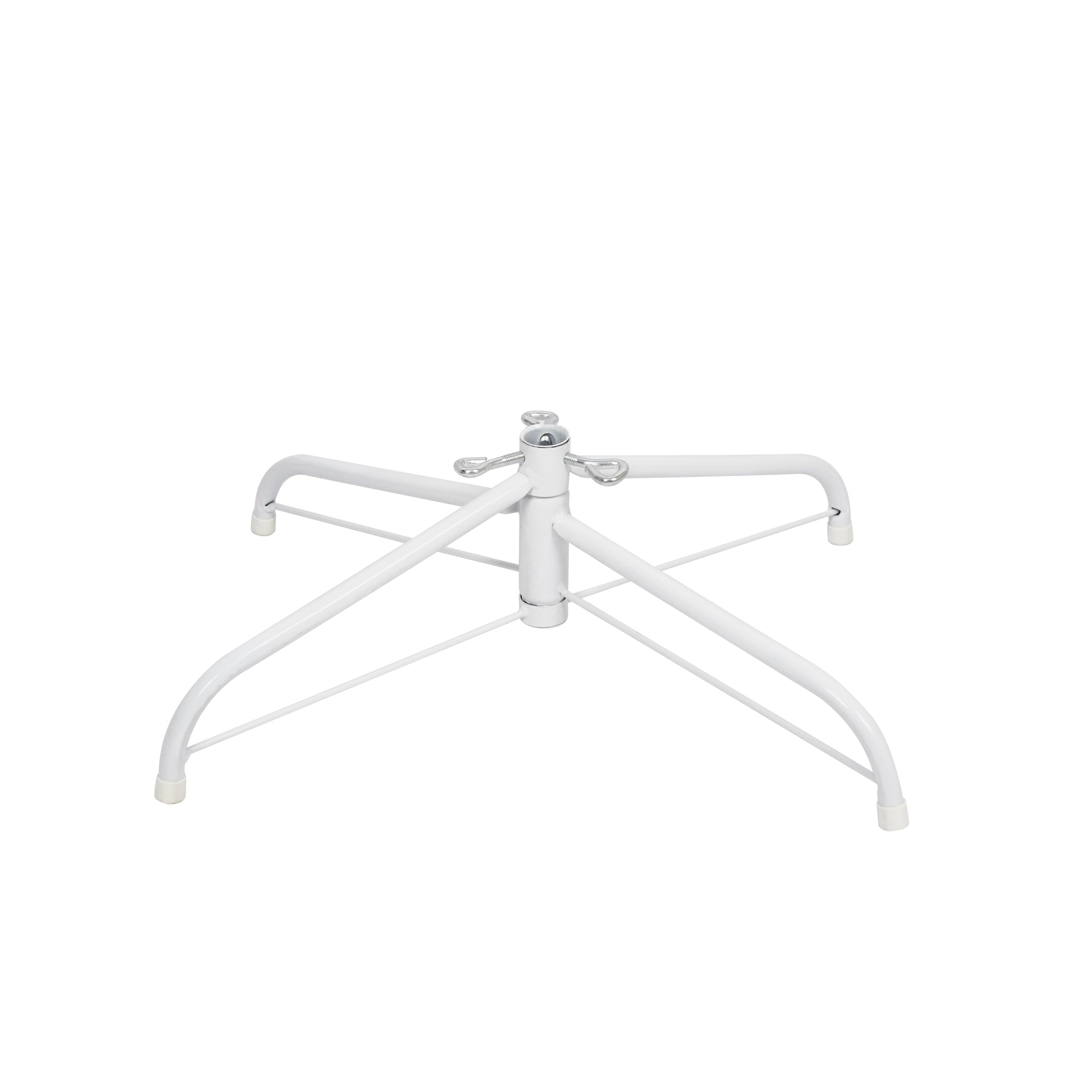 Alt View 4. BreeBe - 6FT Artificial Christmas Tree with LED Light - Red,White.