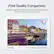 Print Quality Comparison
The upgraded CMYK module lets you print HD photos and vibrant colors on paper, and more.
CMY Inkjet
CMYK Inkjet (M2 Print Module)