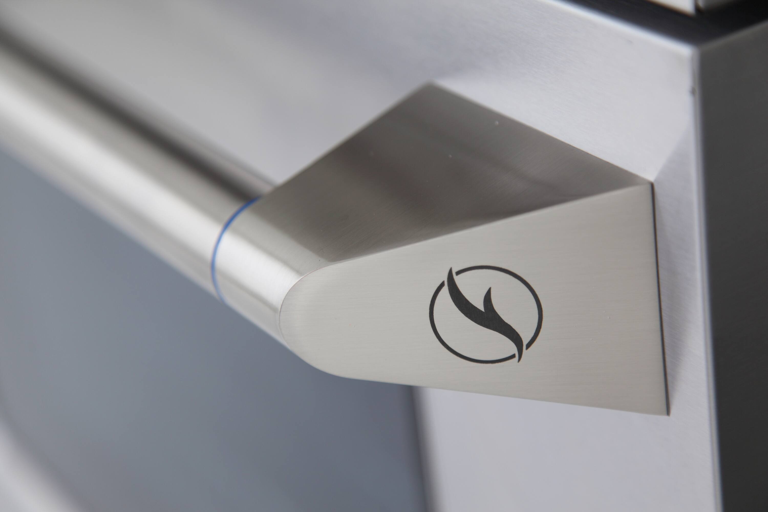 Alt View 3. Kucht - 48 in. 6.7 cu. ft. Natural Gas Range with Sealed Burners and Two Ovens - One Convection - in Stainless Steel - Stainless Steel.