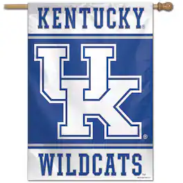 WinCraft - Kentucky Wildcats 28" x 40" Wordmark Single-Sided Vertical Banner - Multicolor