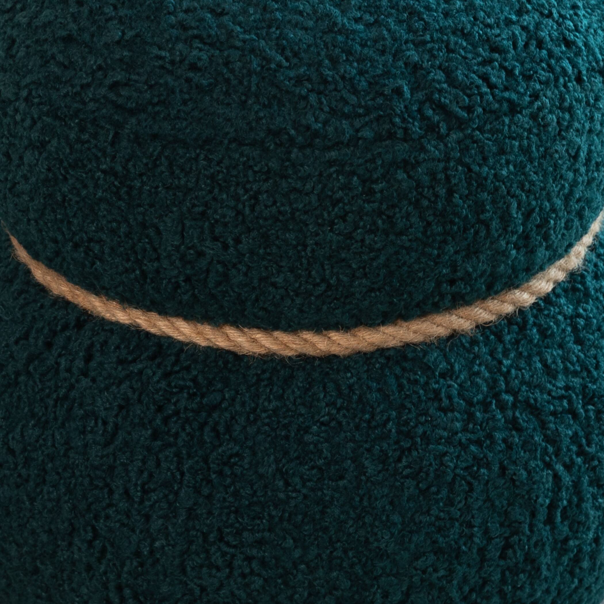 Alt View 5. GOODSILO - Adorable Plush Snowman Stool with Soft Cushion - Compact Seating Solution for Home Decor and Play Areas - Blackish Green.