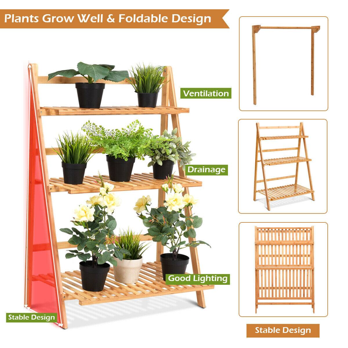 Plants Grow Well & Foldable Design Ventilation Drainage Good Lighting Stable Design Stable Design