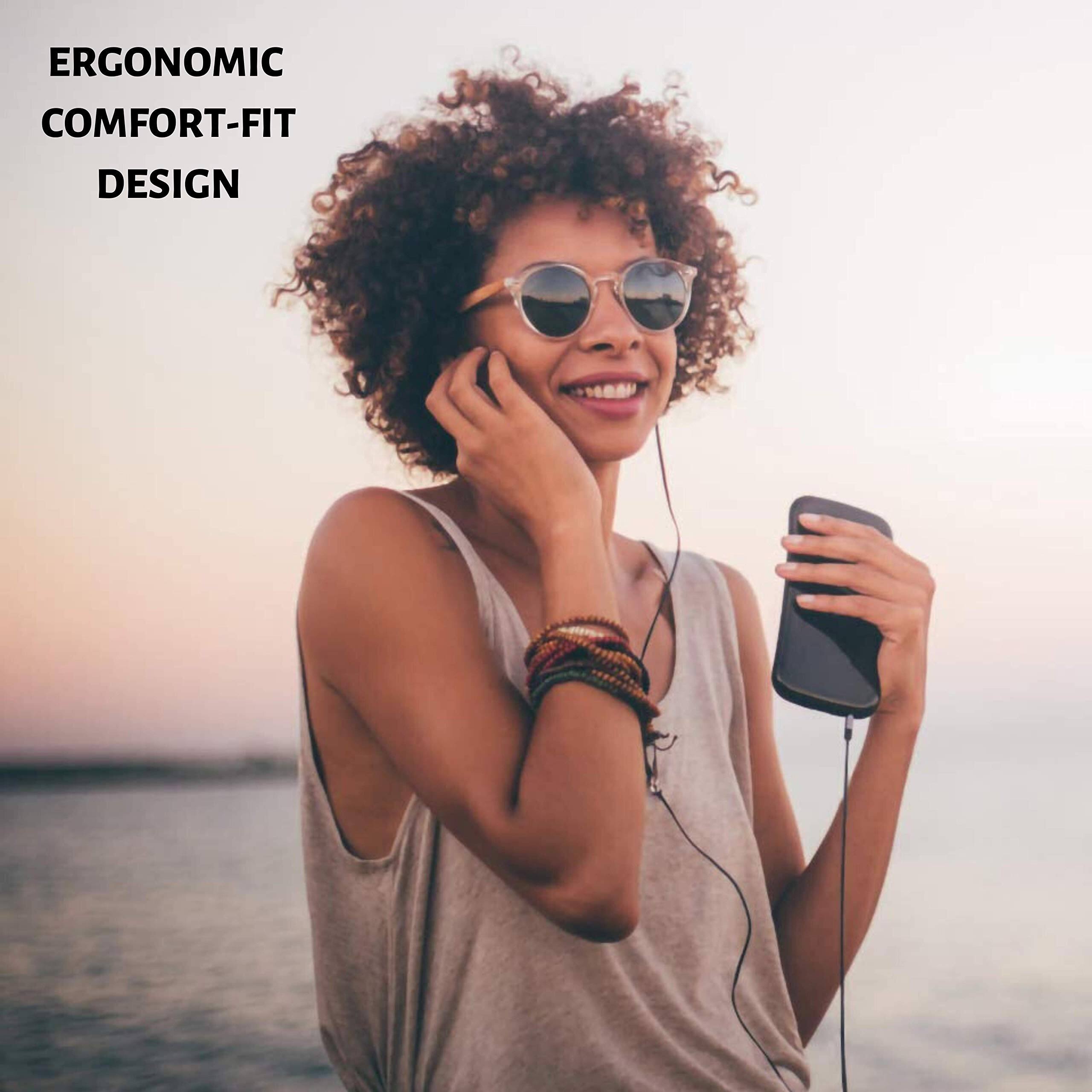 ERGONOMIC COMFORT-FIT DESIGN