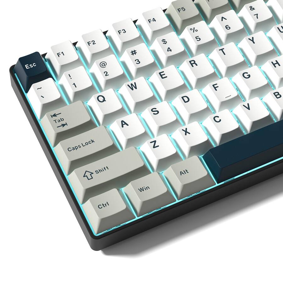 Pacoar Cade Pbt Keycaps Set Doubleshot 139 Key Caps Cherry Profile ...
