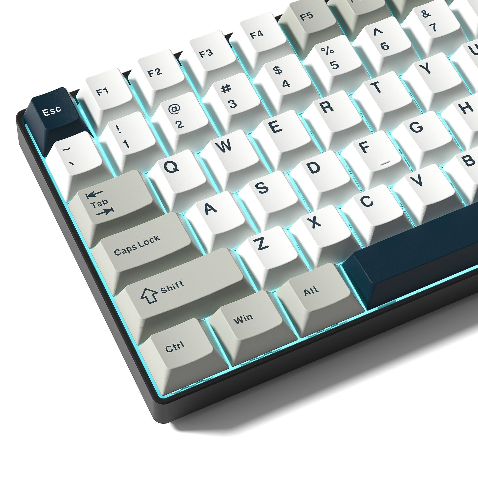 Pacoar Cade Pbt Keycaps Set Doubleshot 139 Key Caps Cherry Profile ...