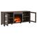 Alt View 1. Camden&Wells - Quincy Log Fireplace TV Stand for Most TVs up to 65" - Alder Brown.