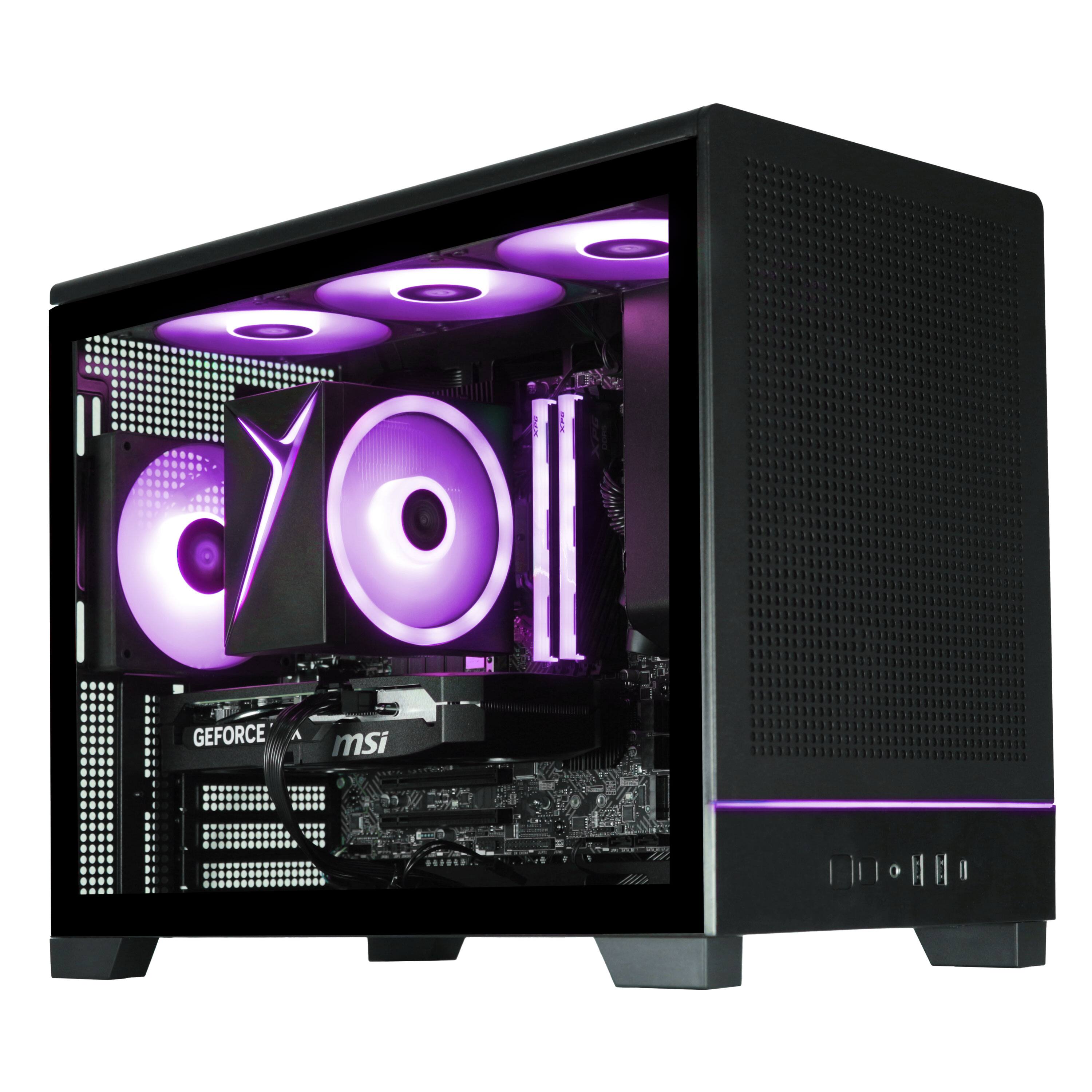 The text in the image reads:

- "GEFORCE"
- "msi"