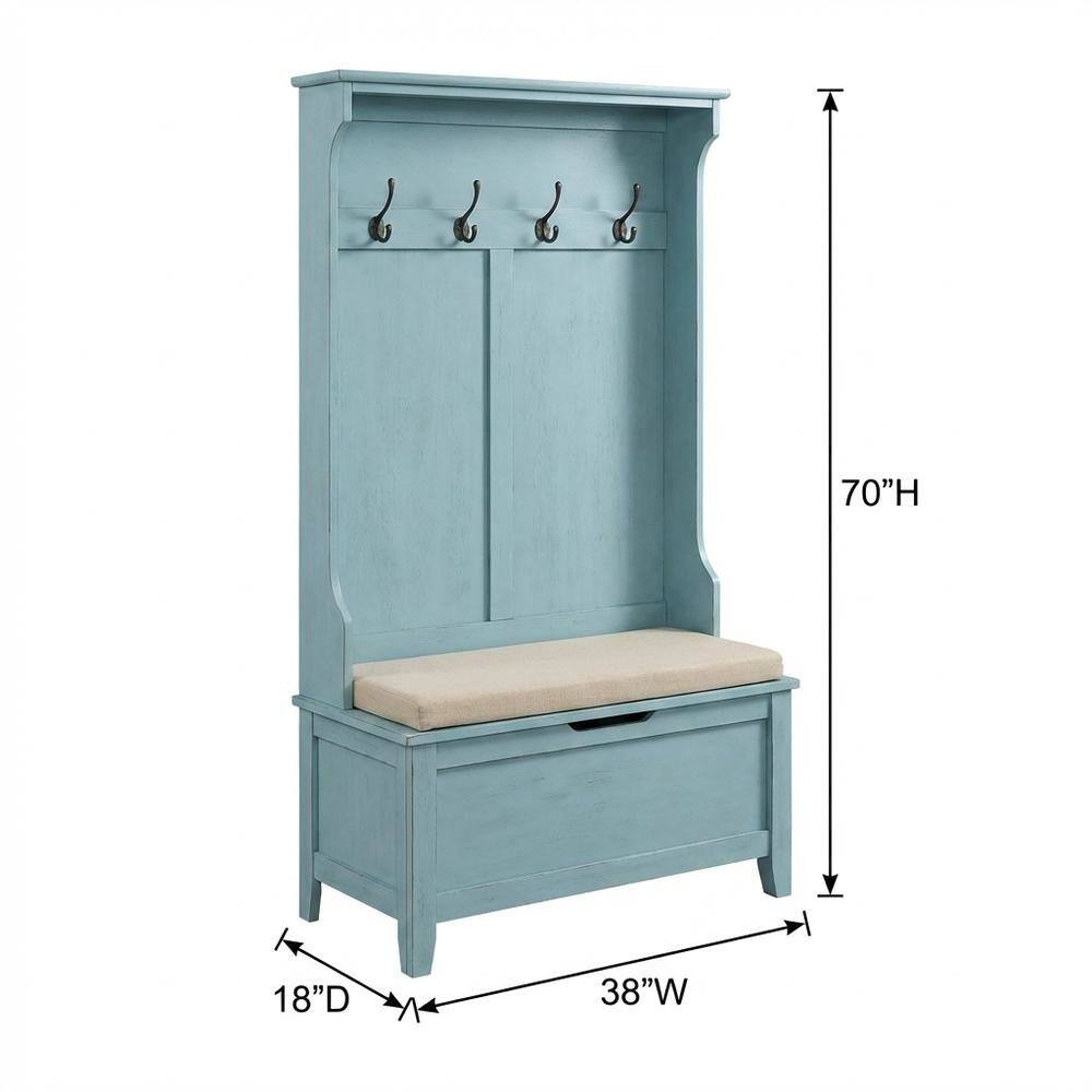 70"H 18"D 38"W