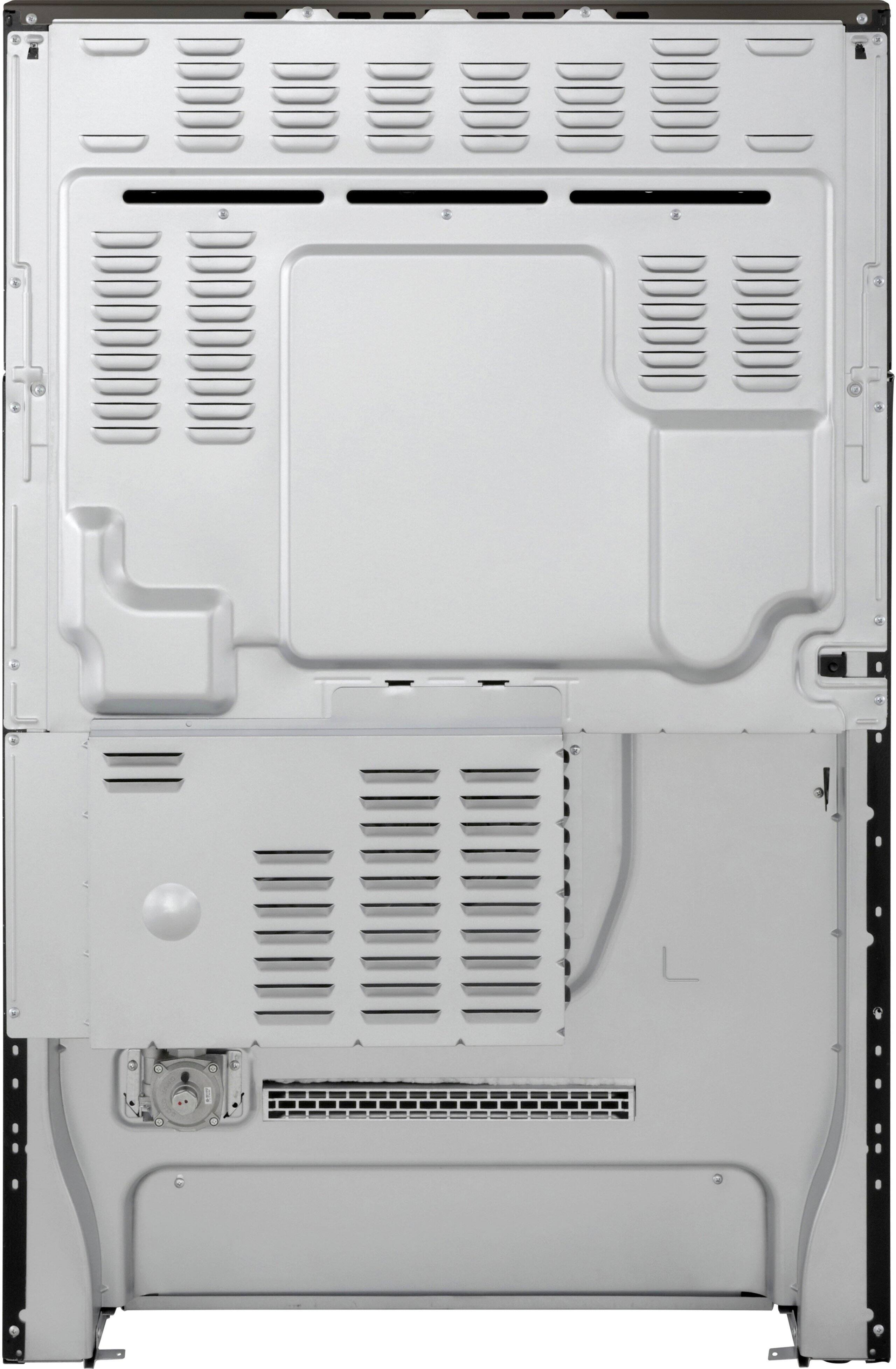 Alt View 25. LG - 6.3 Cu. Ft. Freestanding Gas True Convection Smart Range with EasyClean, Air Fry and Premium Handle - PrintProof Black Stainless Steel.