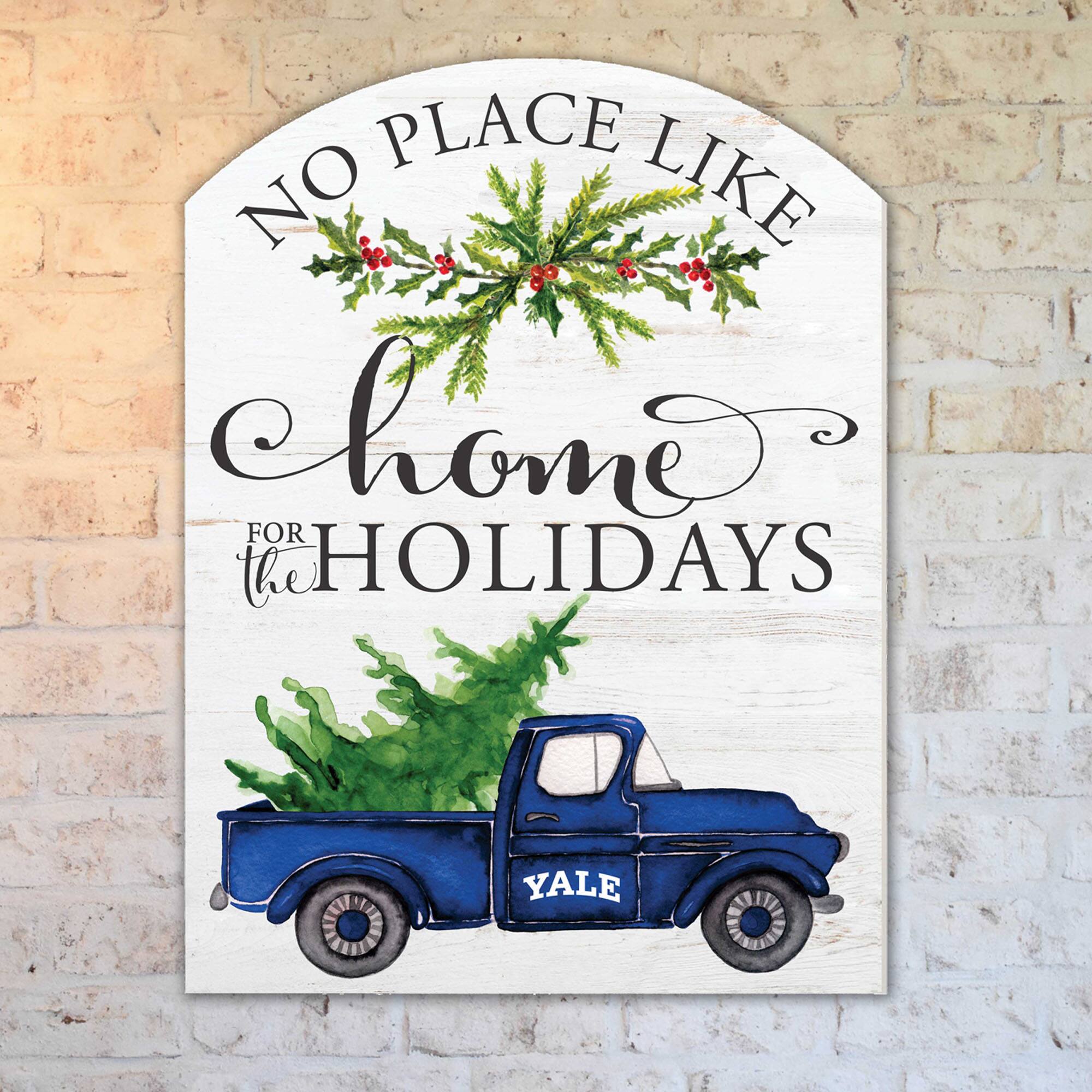 NO PLACE LIKE  
home  
FOR THE HOLIDAYS  

YALE
