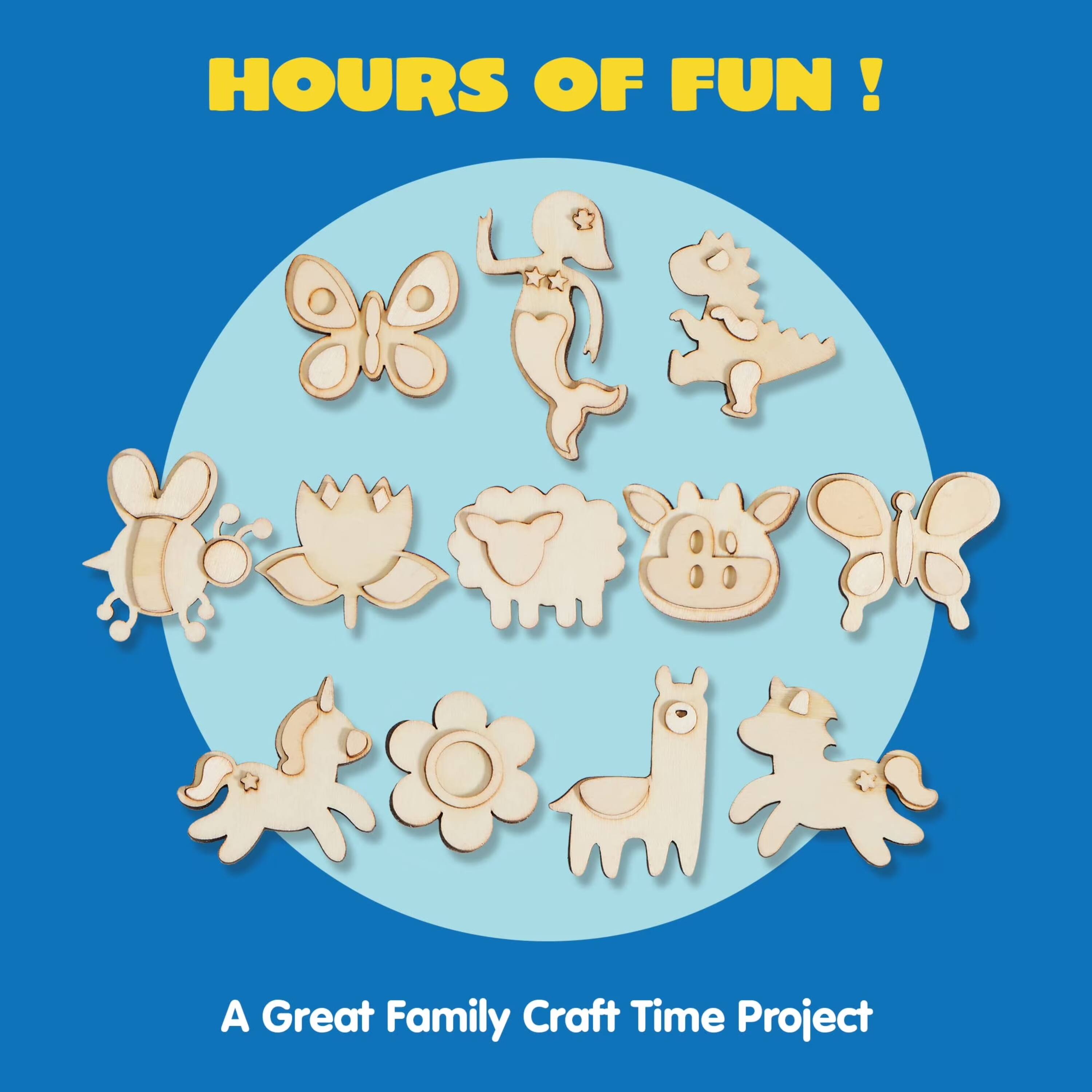 HOURS OF FUN!  
A Great Family Craft Time Project