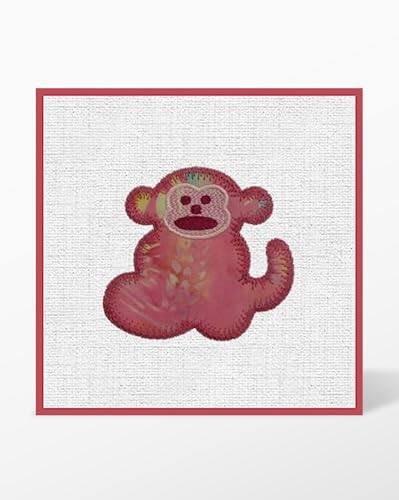 Angle. AccuQuilt - Zoo Animals Embroidery Designs CD by Marjorie Busby.