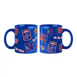 Logo Brands - New York Knicks 2-Pack 15oz. Color Mug Set - Royal