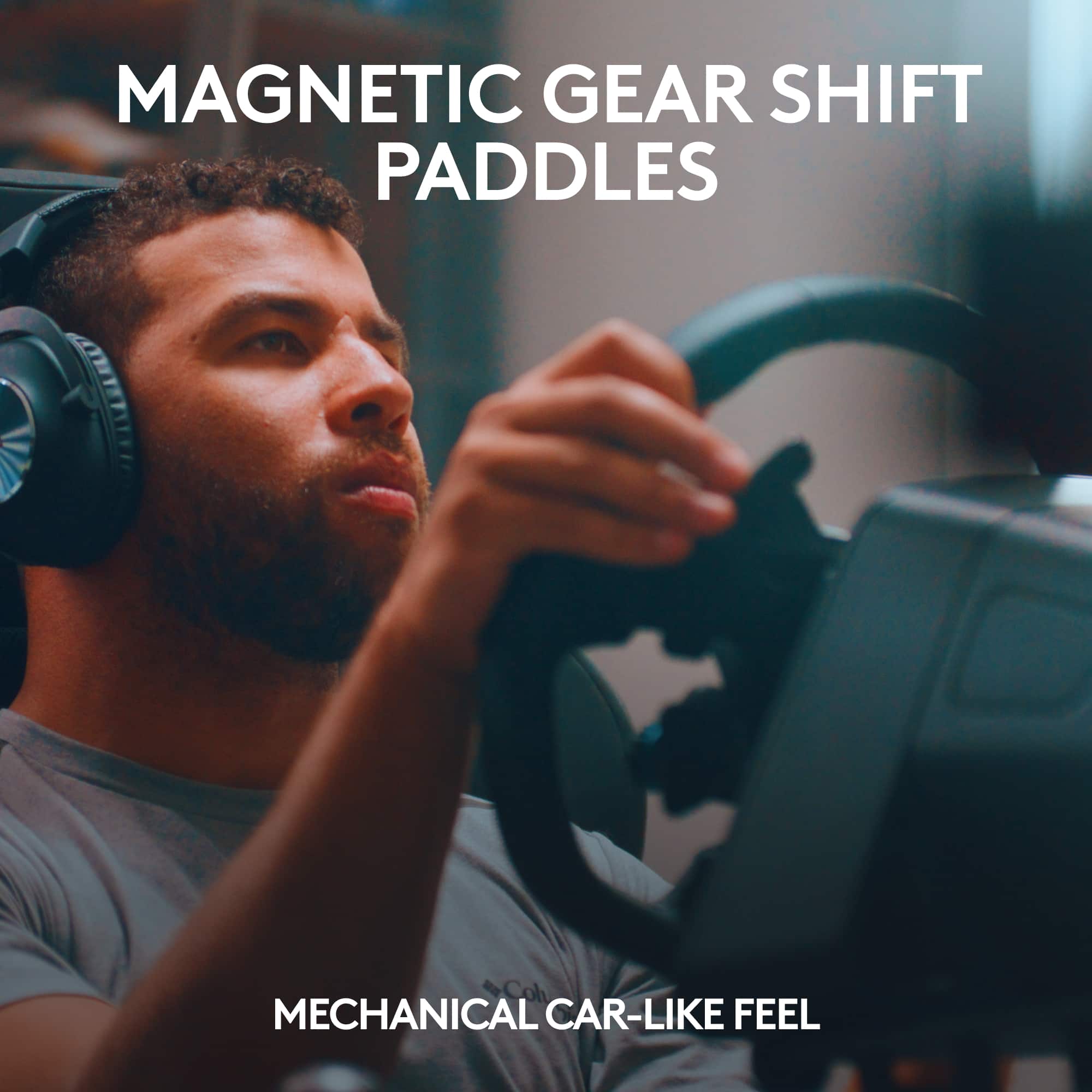 MAGNETIC GEAR SHIFT PADDLES MECHANICAL CAR-LIKE FEEL