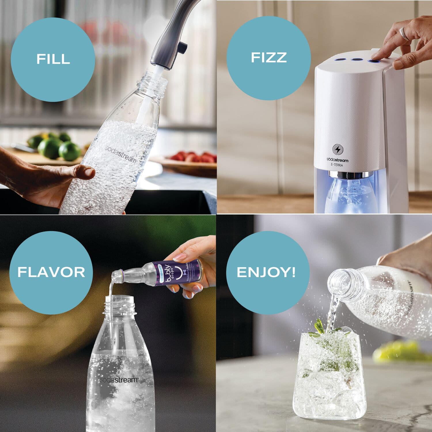 Alt View Zoom 14. SodaStream - E-TERRA Sparkling Water Maker - White.