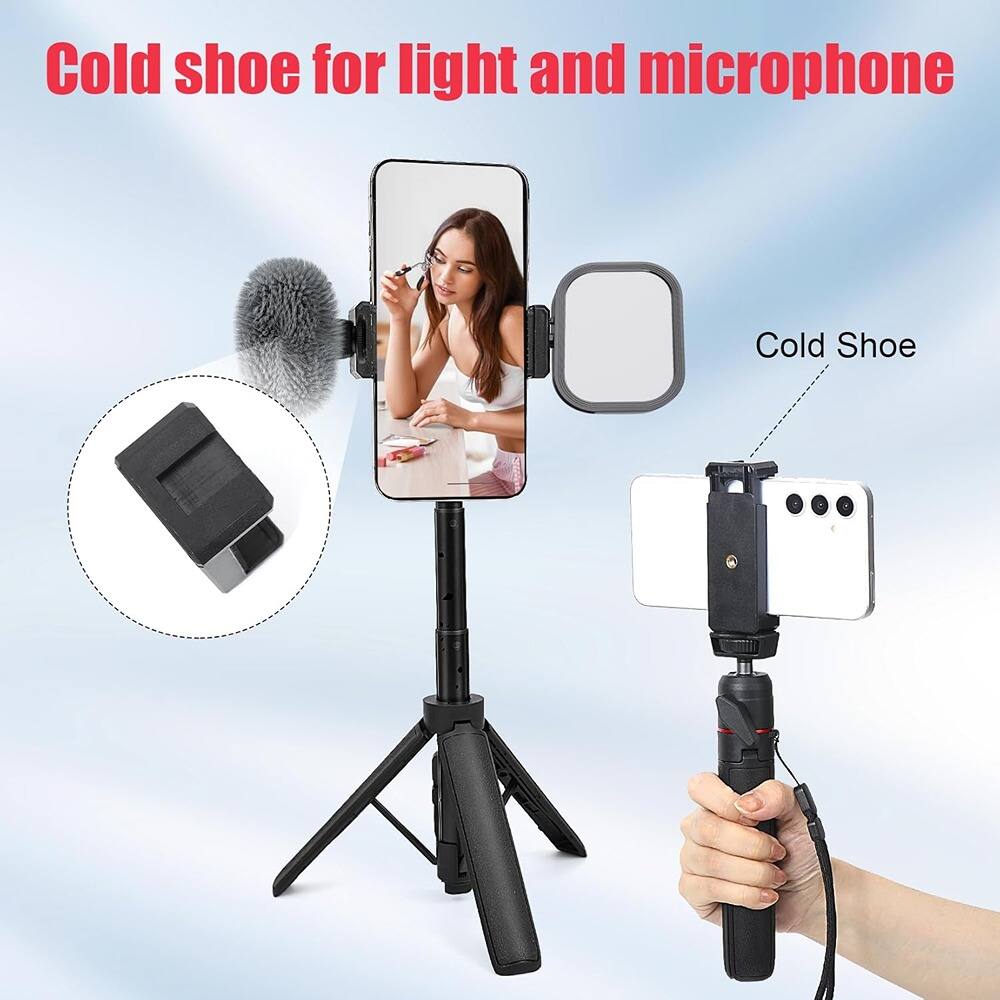 Cold shoe for light and microphone

Cold Shoe