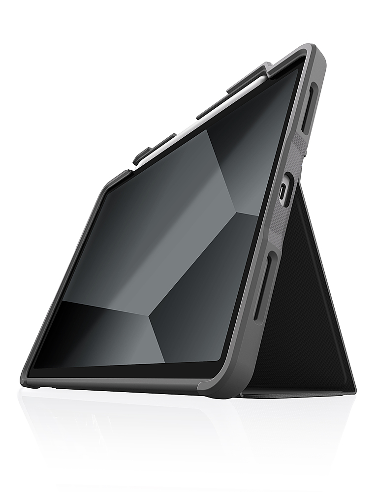 STM - Dux Plus, Ultra Protective Case for iPad Air 4th gen - Black (stm-222-286JT-01) - Red