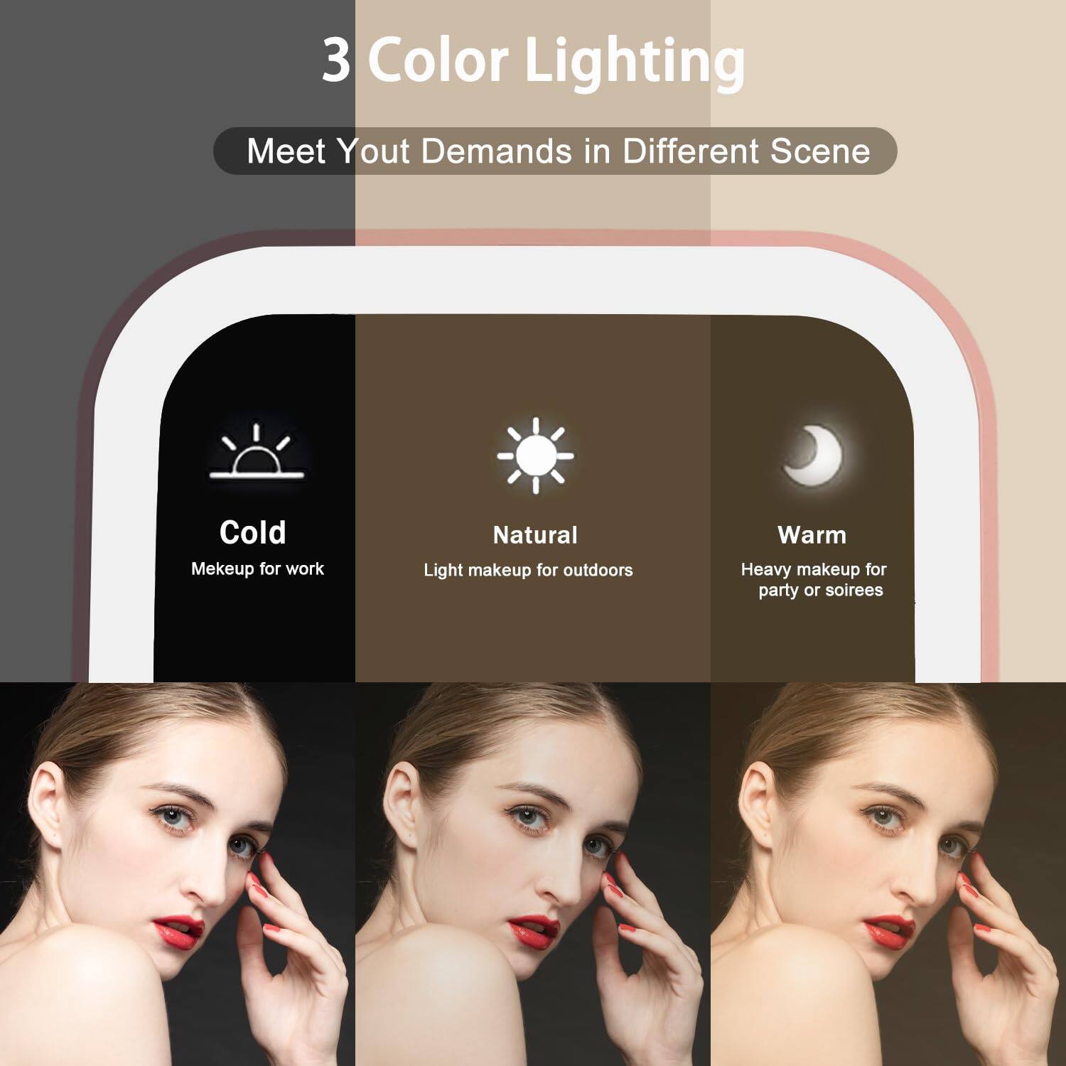 Comfort Essence Mirror Vanity Makeup Light Color Desk High Quality ...