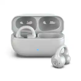 JLab - Flex Open - Clip True Wireless Earbuds - White