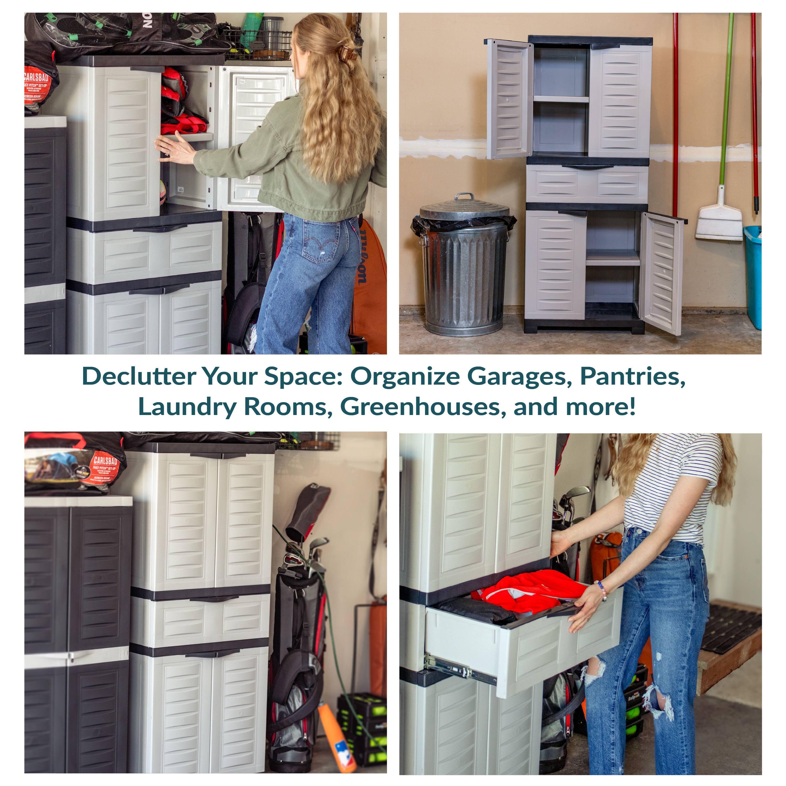 Declutter Your Space: Organize Garages, Pantries, Laundry Rooms, Greenhouses, and more!