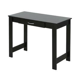 BisonOffice - JAYA Writing Desk with Drawer for Home Office and Study - Black