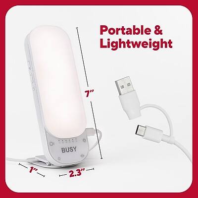 Portable & Lightweight  
7"  
1"  
2.3"