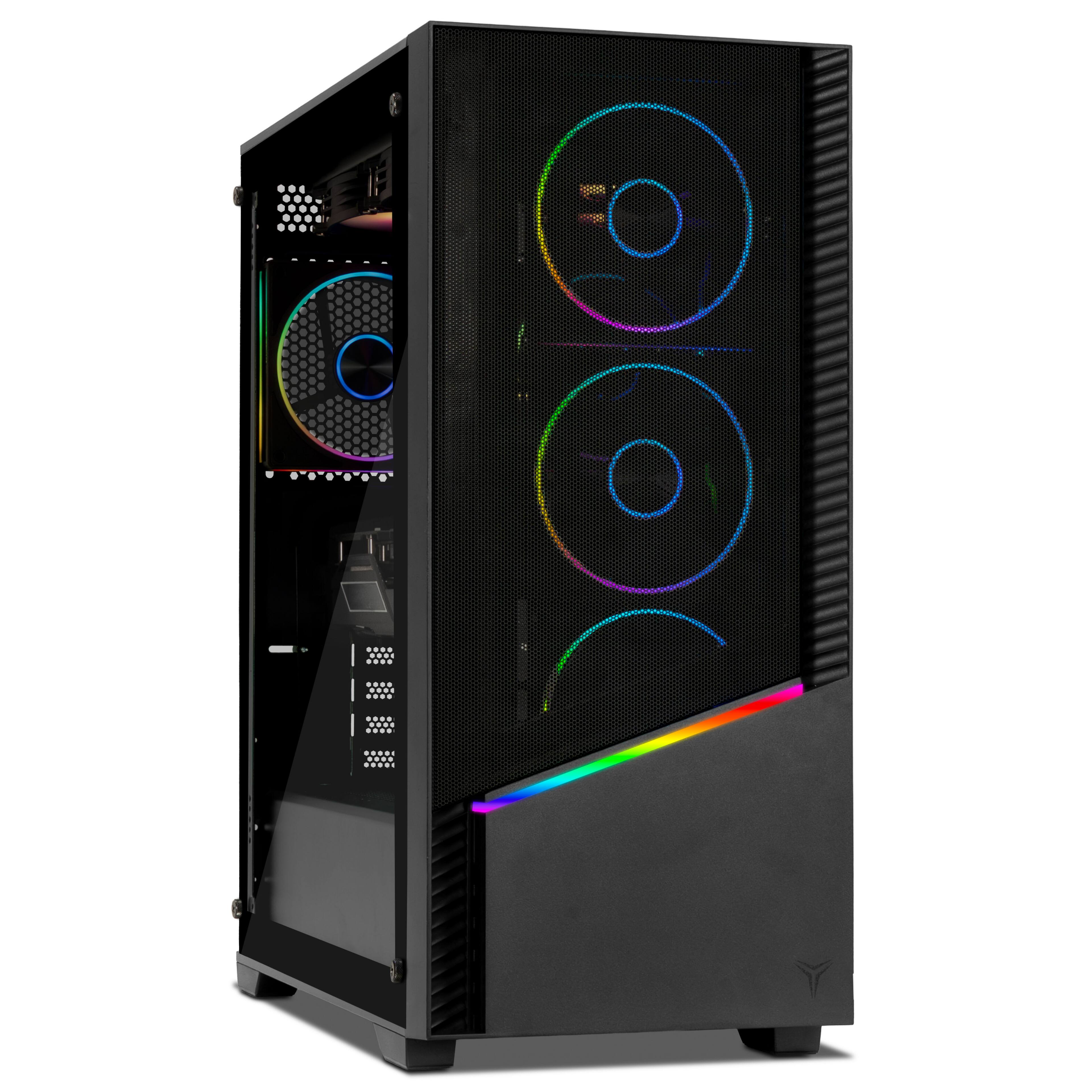 Left. YEYIAN - YEYIAN Gaming PC. Intel Core i9 14900KF, NVIDIA RTX 5070, 240mm AIO, 2 TB, 32GB DDR5, 750W. Model YPI-EL49KFC-5701U - Black.