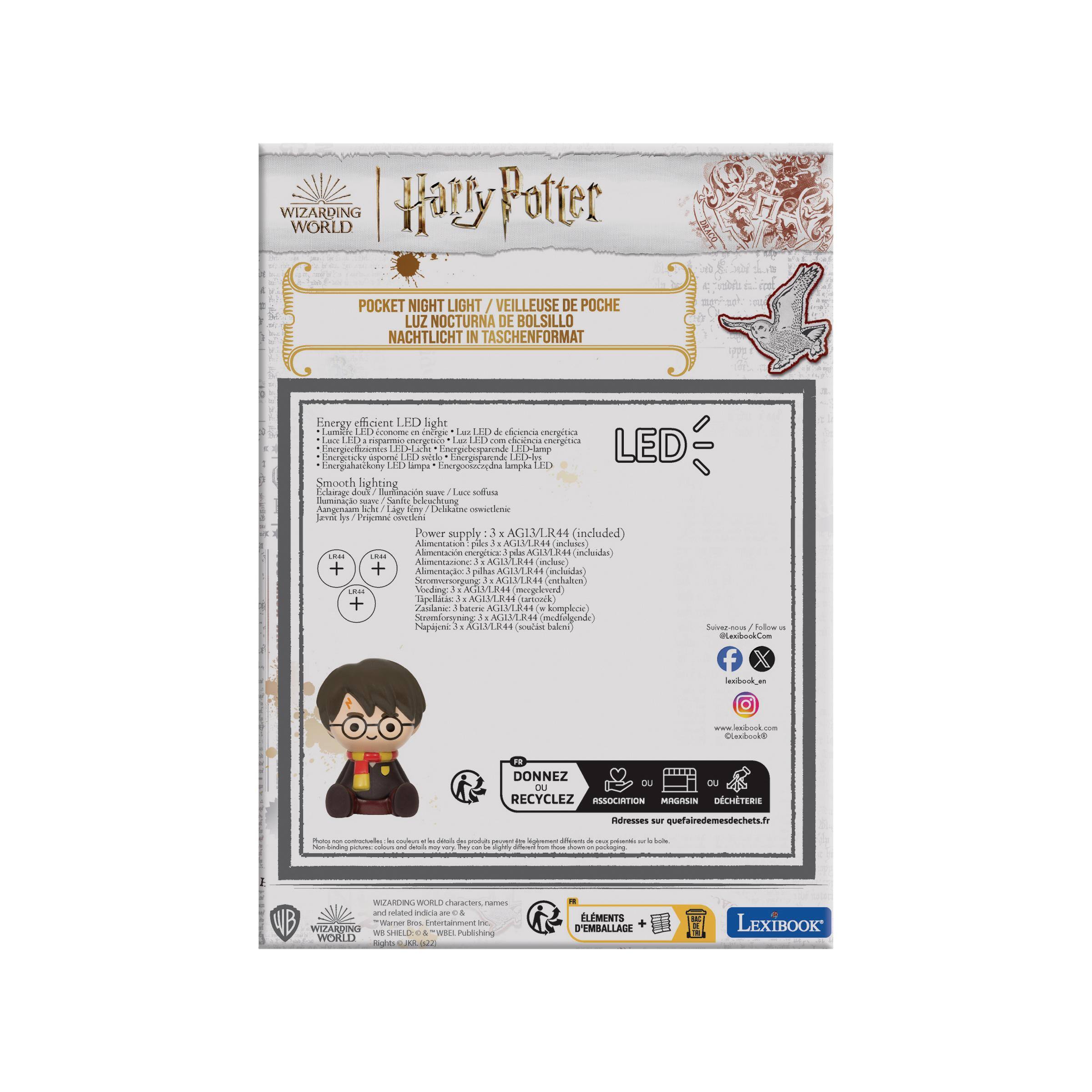 WIZARDING WORLD Harry Potter

POCKET NIGHT LIGHT / VEILLEUSE DE POCHE / LUZ NOCTURNA DE BOLSILLO / NACHTLICHT IN TASCHENFORMAT

Energy efficient LED light
Lumière LED économe en énergie
Luz LED de eficiencia energética
Energiëfficient LED-licht
Energiæffektivt LED-lampe
Energiæffektivt LED-lampe
Energiæffektivt LED-lampe
Energiæffektivt LED-lampe
Energiæffektivt LED-lampe
Energiæffektivt LED-lampe
Energiæffektivt LED-lampe
Energiæffektivt LED-lampe
Energiæffektivt LED-lampe
Energiæffektivt LED-lampe
Energiæffektivt LED-lampe
Energiæffektivt LED-lampe
Energiæffektivt LED-lampe
Energiæffektiv