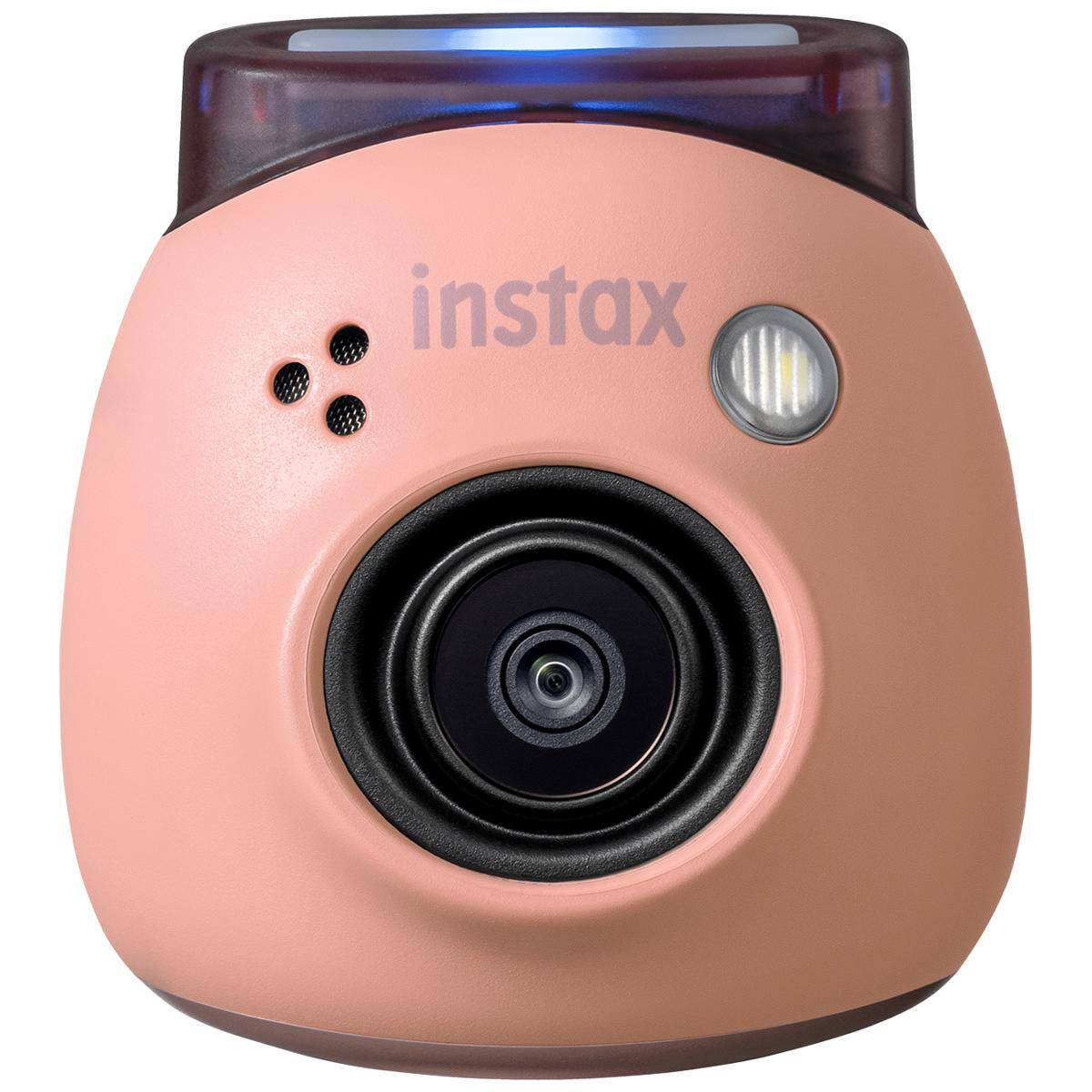 Alt View 1. Fujifilm - Fujifilm Instax Pal Digital Camera - Powder Pink, Base - Powder Pink.
