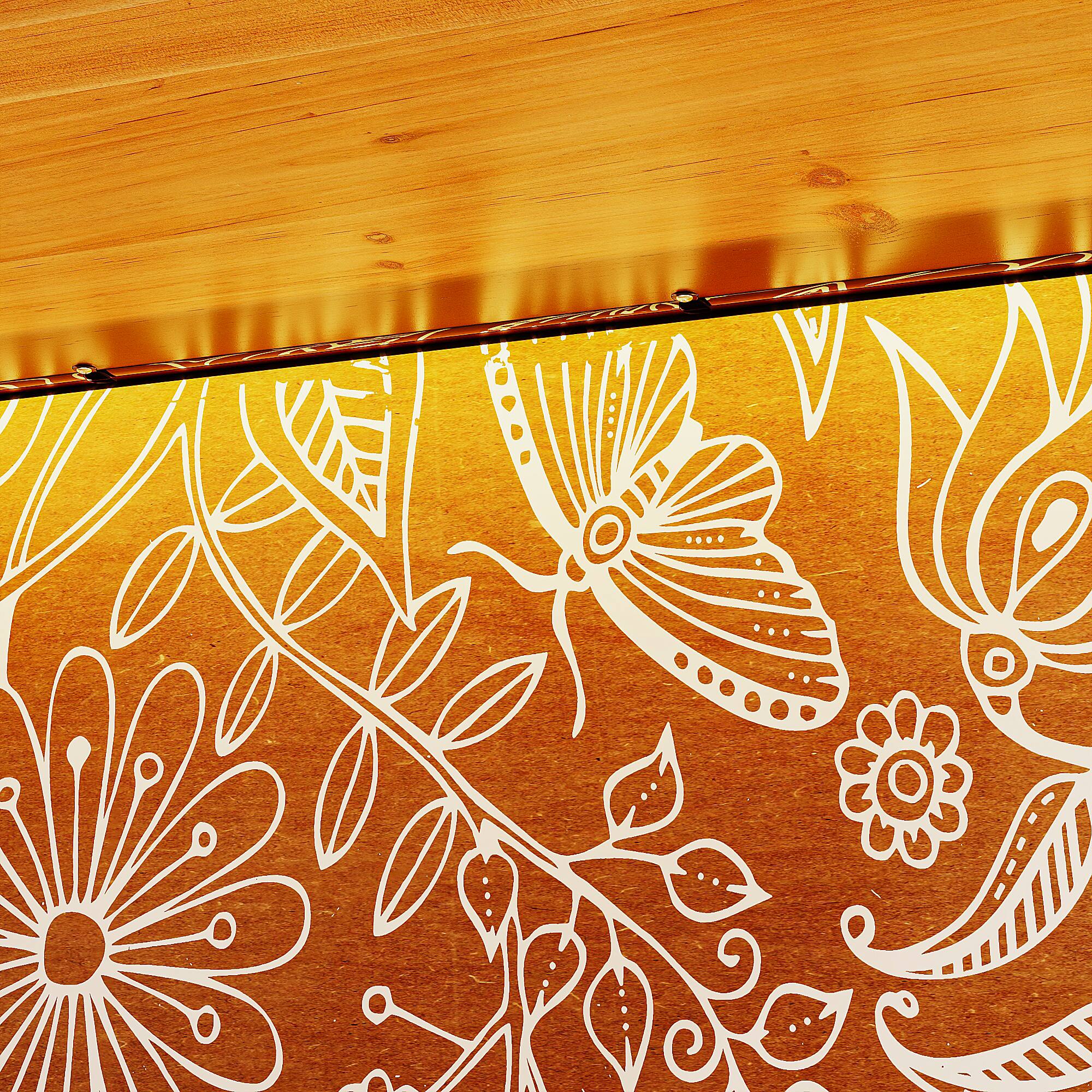 Alt View 6. Famapy - Famapy Christmas - Style Glass Door Cabinet with Push - to - Open Feature - Decorative Display & Storage - Wooden.