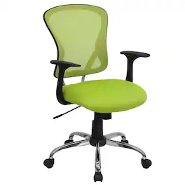 Alamont Home - Alfred Contemporary Mesh Swivel Office Chair - Green