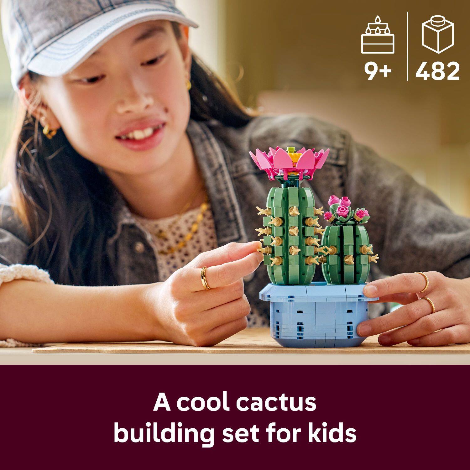 9+ 482  
A cool cactus building set for kids