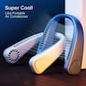 Loheer - Hanging Neck Fan Wearable Portable Neck Fan USB Rechargeable Bendable Outdoor Cooling Fan for Travel and Sports