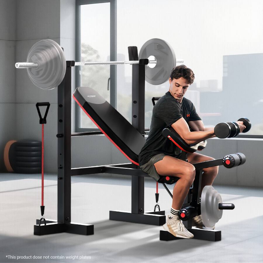 *This product does not contain weight plates